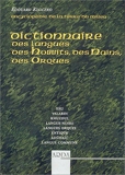 Dictionnaire des langues des hobbits, des nains, des orques