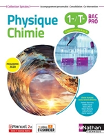 Physique-chimie 1re/Term Bac Pro - Groupements 3/4/5/6 (Manuel) - (Spirales) Livre + lic. élève