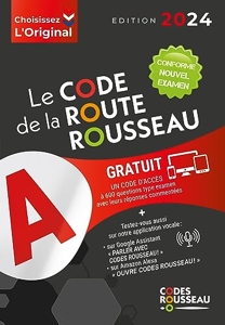 Code Rousseau de la route B 2024 de Codes Rousseau