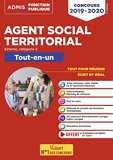 Concours Agent social territorial principal de 2e classe - Catégorie C - Tout-en-un - Concours externe