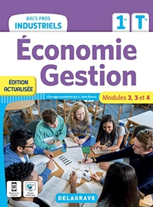 Économie-Gestion 1re, Tle Bacs Pros Industriels (2022) - Pochette élève de Dominique Audrain