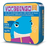 Vocadingo cm1-cm2 - VocaDingo CM1/CM2 - Jeux de cartes éducatif - Vocabulaire