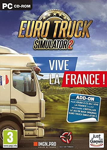 Euro Truck 2 Simulator Vive la France PC - les Prix d'Occasion ou Neuf