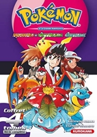 Coffret Pokémon Rouge Feu et Vert Feuille / Emeraude 1-2-3-4 - Pokémon Rouge Feu et Vert Feuille / Émeraude - tomes 1-2-3-4 + Guide Pokémon