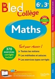 Bled Maths Collège - Nouveau programme 2016 - Hachette Éducation - 24/08/2016