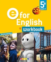 E for English 5e - Anglais Ed.2017 -Workbook