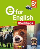 E for English 6e - Anglais Ed.2016 - Workbook