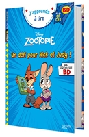 Disney BD Fin de CP- CE1 - Zootopie - Un défi pour Nick et Judy !