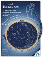 Stelvision 365 - Une carte du ciel pour repérer facilement les étoiles, tous les jours de l'année