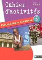 Education civique 5e - Cahier d'activités
