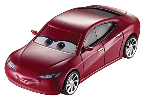 Disney Pixar Cars petite voiture Buck Bearingly bleu clair jouet pour enfant DXV68 
