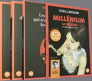 Coffret Millénium - 3x2 CD 60 heures d'écoute de Stieg Larsson