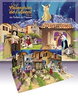 Grand calendrier de l'Avent pop-up des Santons de Provence - Avec son livret d'accompagnement