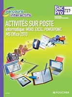 Parcours Interactifs API Word, Excel, Powerpoint 2de-1re-Tle BAC PRO