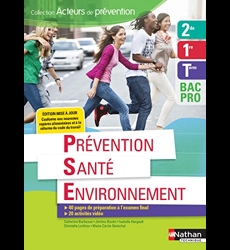Prévention Santé Environnement - 2de/1re/Term Bac pro (Acteurs de prévention) Elève - 2018