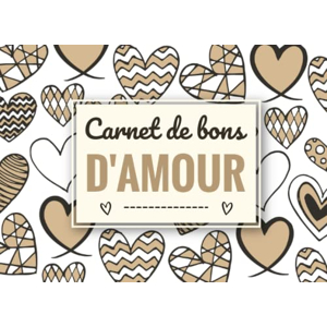 Carnet De Bons D'Amour - 20 coupons vierges en couleur à remplir  Editions - les Prix d'Occasion ou Neuf