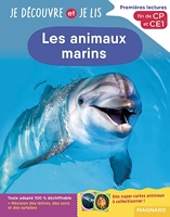 Je découvre et je lis CP et CE1 - Les animaux marins