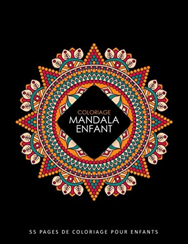 Mandala enfant: Livre de coloriage pour enfants avec des mandalas