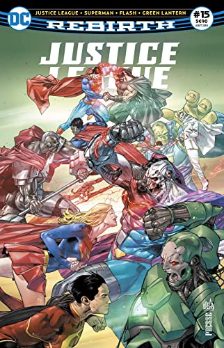 Justice League Rebirth 15 Le corps des Green Lantern déchiré !