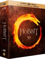Le Hobbit - La Trilogie - Coffret Blu-Ray 3D + Blu-Ray [Ultimate Blu-ray 3D Edition - Blu-ray 3D + Blu-ray + DVD + Digital UltraViolet]