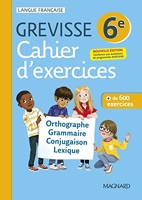 Cahier Grevisse 6e (2021) Français - 6e - Edition 2021