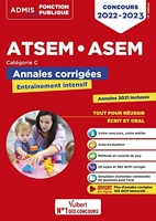 Concours ATSEM et ASEM - Catégorie C - Annales corrigées - Agent (territorial) spécialisé des écoles maternelles - 2022-2023
