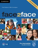 face2face Pre-intermediate Student's Book with DVD-ROM.