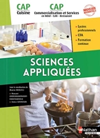 Sciences appliquées - CAP Cuisine et CAP Commercialisation et Services en HRC