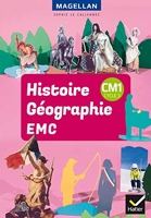 Magellan - Histoire-Géographie-EMC CM1 Éd. 2018 - Livre élève