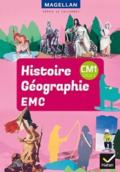 Magellan - Histoire-Géographie-EMC CM1 Éd. 2018 - Livre élève de Sophie Le Callennec