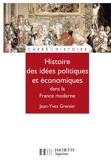 Histoire de la pensée politique économique et politique dans la France d'Ancien Régime - N°66