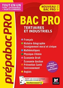 PrépabacPro - Bac Pro Tertiaires et industriels - Matières générales - Révision et entraînement de Véronique Hardy
