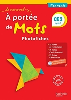Le Nouvel A portée de mots - Français CE2 - Photofiches + CD - Ed. 2017