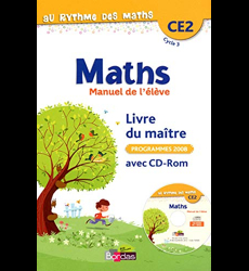 Au rythme des maths CE2 • Livre du maître du manuel + CD-Rom (Éd. 2012)