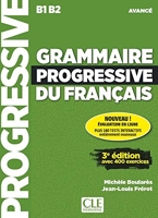 Grammaire progressive du français - Niveau avancé (B1/B2) - Livre + CD + Appli-web - 3ème édition