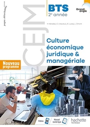 Grand angle CEJM Culture économique, juridique et managériale 2e année BTS - Livre élève - Éd. 2019 de Hervé Kéradec