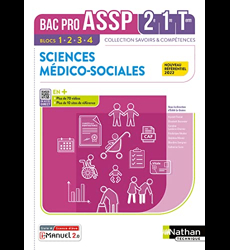 Sciences Médico-Sociales 2e-1re-Term - Livre + Licence élève 2022