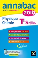 Annales Annabac 2019 Physique-chimie Tle S - Sujets et corrigés du bac Terminale S