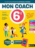 Mon coach - Toutes les matières 6e - Réviser toutes les matières de la 6e avec l'accompagnement d'un coach pour être efficace et serein