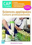 Sciences appliquées - Culture professionnelle CAP Cuisine et CSHCR (2017) - Po
