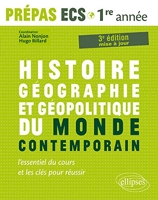 Histoire, géographie et géopolitique du monde contemporain - 3e Édition Mise À Jour