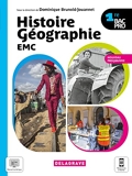 Histoire Géographie EMC 1re Bac Pro (2021) Manuel élève