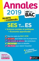 Annales ABC du BAC 2019 - Sciences Economiques et Sociales - Term ES