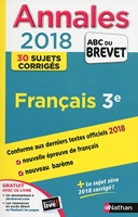 Annales ABC du Brevet 2018 - Français