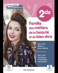 Famille des métiers de la beauté et du bien-être, 2de Bac Pro ECP et Métiers de la coiffure (2021)