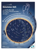 Stelvision 365 - Une carte du ciel pour repérer facilement les étoiles, tous les jours de l'année