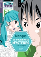 50 coloriages mystères Mangas