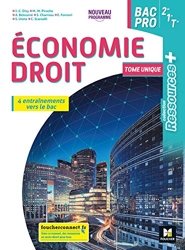 Ressources Plus - ECONOMIE-DROIT 2de 1re Tle Bac Pro - Ed. 2020 - Livre élève de Jean-Charles Diry