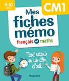 Mes fiches mémo Français et Maths CM1 - Tout retenir en un clin d'oeil