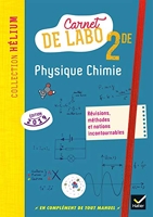 Physique chimie 2de - Éd. 2019 - Carnet de labo